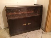 50er 60er Jahre Barschrank mit Glasschiebetüren Kommode Sideboard Bayern - Wemding Vorschau