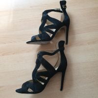 High Heels, Pumps Gr. 39 Wildleder Schwarz Hessen - Driedorf Vorschau