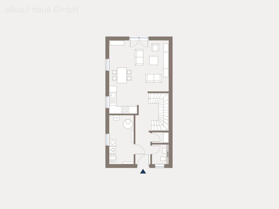 Modernes Wohnen in Krefeld: Projektierte Doppelhaushälfte mit umfassendem Dienstleistungspaket in Krefeld