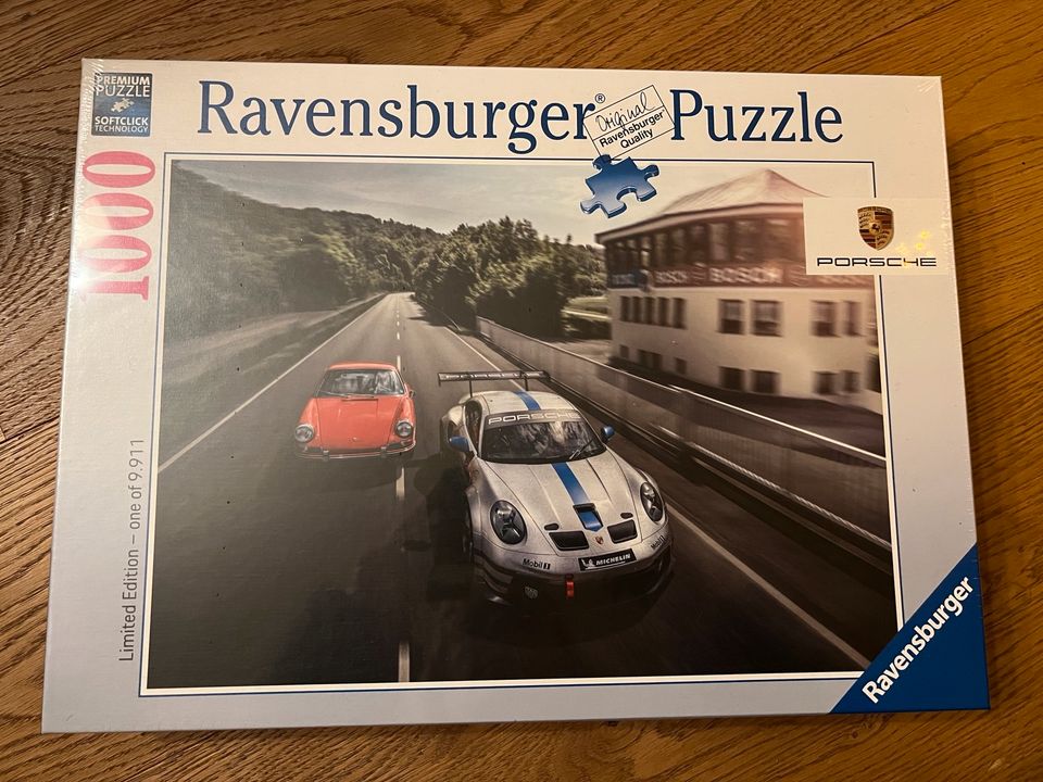 Ravensburger Puzzle 1000 Teile Porsche - ungeöffnet- in Klein Nordende