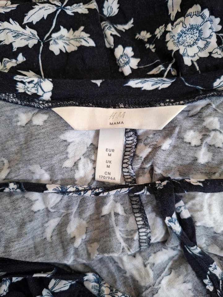 H&M Mama Umstandskleid Sommer blau/weiss Gr.M in Katzwinkel (Sieg)