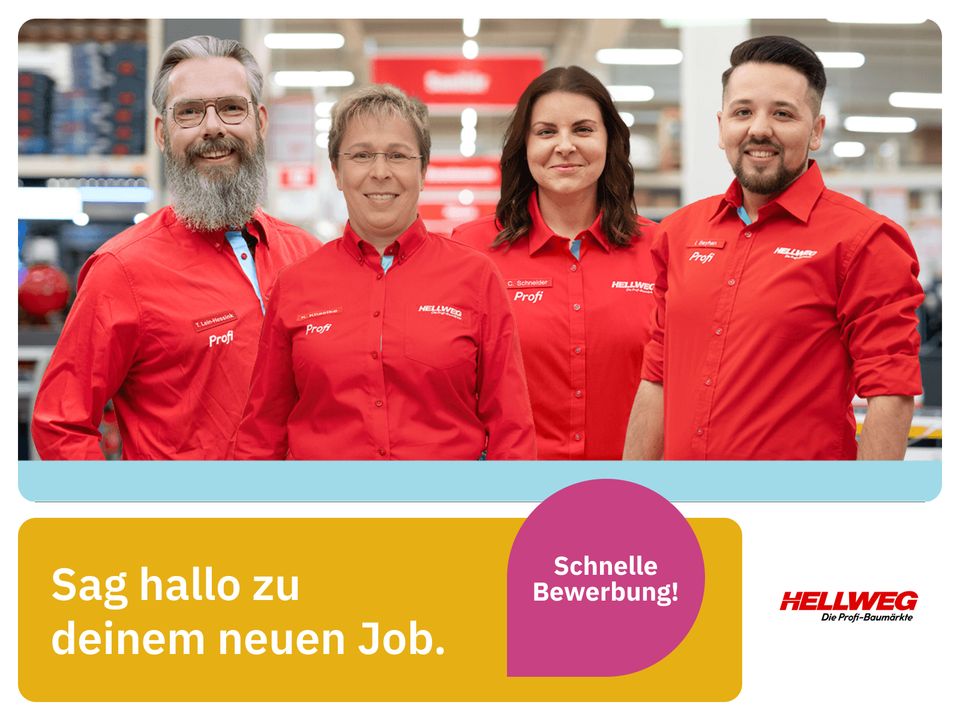 Fachberater (w/m/d) Baumarkt (HELLWEG ) Verkaufsberater Verkaufsmitarbeiter Mitarbeiter im Einzelhandel in Lüdenscheid