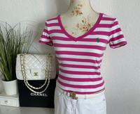 Original Ralph Lauren T-Shirt Pink- weiß gestreift S - M ♦️ Hessen - Bürstadt Vorschau
