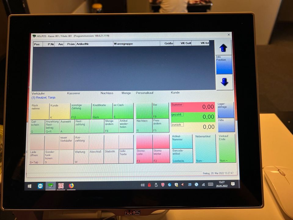 Kassensystem Aures  Sango TSE Windows 11Pro in Gelsenkirchen