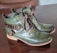 Rieker Damen Stiefelette Boots Gr. 40 Grün Retro Vintage Vegan Bayern - Memmingen Vorschau