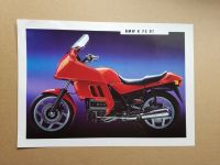 BMW K 75 RT Prospekt Datenblatt 1992 Bayern - Schwarzenbach am Wald Vorschau