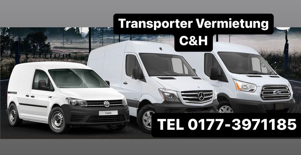 Transporter Vermietung /  Mieten  vermieten C&H ✅✅✅ in Mülheim (Ruhr)