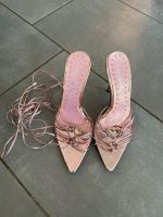 High Heels Schnür Pumps rosa pink metallic Strass NEU Herz Nordrhein-Westfalen - Kleve Vorschau