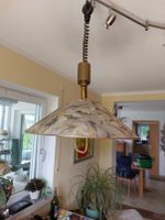 Deckenlampe graubraun-gold mit Zugfunktion Kr. Altötting - Pleiskirchen Vorschau