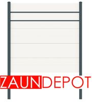 PVC-Zaun Anfangselement Gartenzaun Zaun Sichtschutz wartungsfrei Aachen - Aachen-Haaren Vorschau