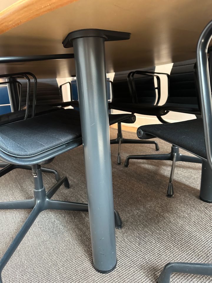 Konferenztisch | Besprechungstisch - ovaler Tisch / 240x120cm in Hamburg