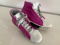 Binks handmade Stiefeletten Sneaker pink Weiß kompl. Leder Gr 39 Kreis Ostholstein - Timmendorfer Strand  Vorschau