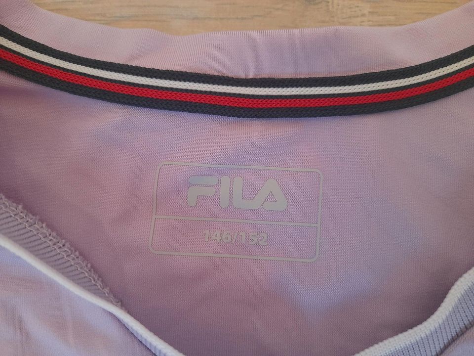 Fila Tennis Set, Tennis Rock mit T-Shirt 146-152, Flieder in Neuss