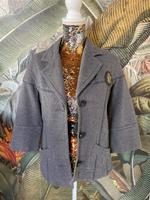 Orwell Kurz Jacke Blazer Sweat grau 36 S Top! Bayern - Stockdorf Vorschau