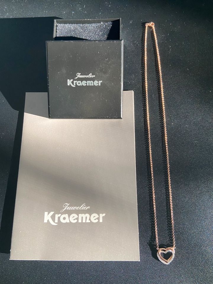 Juwelier Krämer Kette Zirkonia 925er Silber Herzchen Roségold in Bochum -  Bochum-Nord | eBay Kleinanzeigen ist jetzt Kleinanzeigen