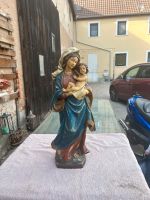Handgeschnitzte Marienfigur mit Kind. Bayern - Wilhermsdorf Vorschau