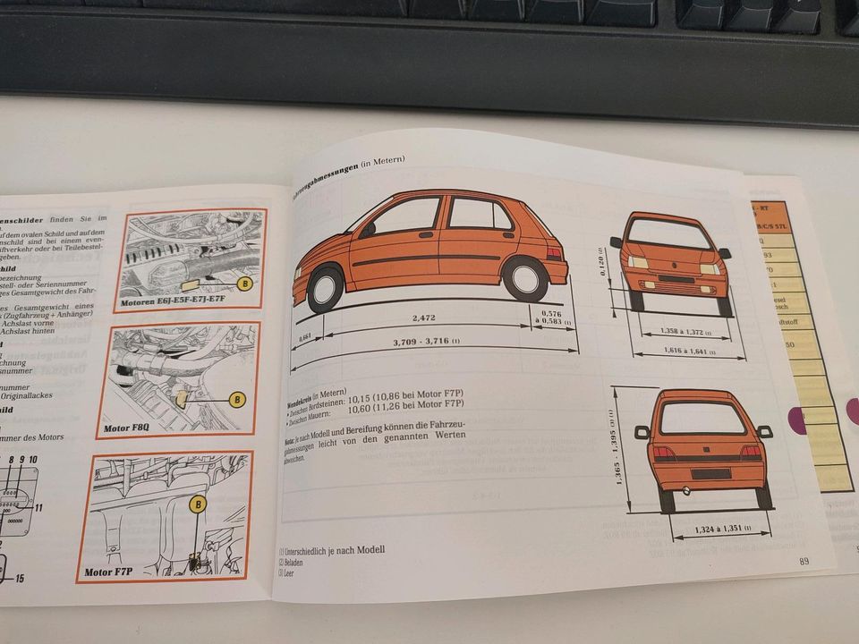 Bedienungsanleitung Renault Clio 1 in Heuchelheim