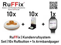 RuFFix ® das Original | Kundenruf System | 10x Funkbutton Brandenburg - Angermünde Vorschau