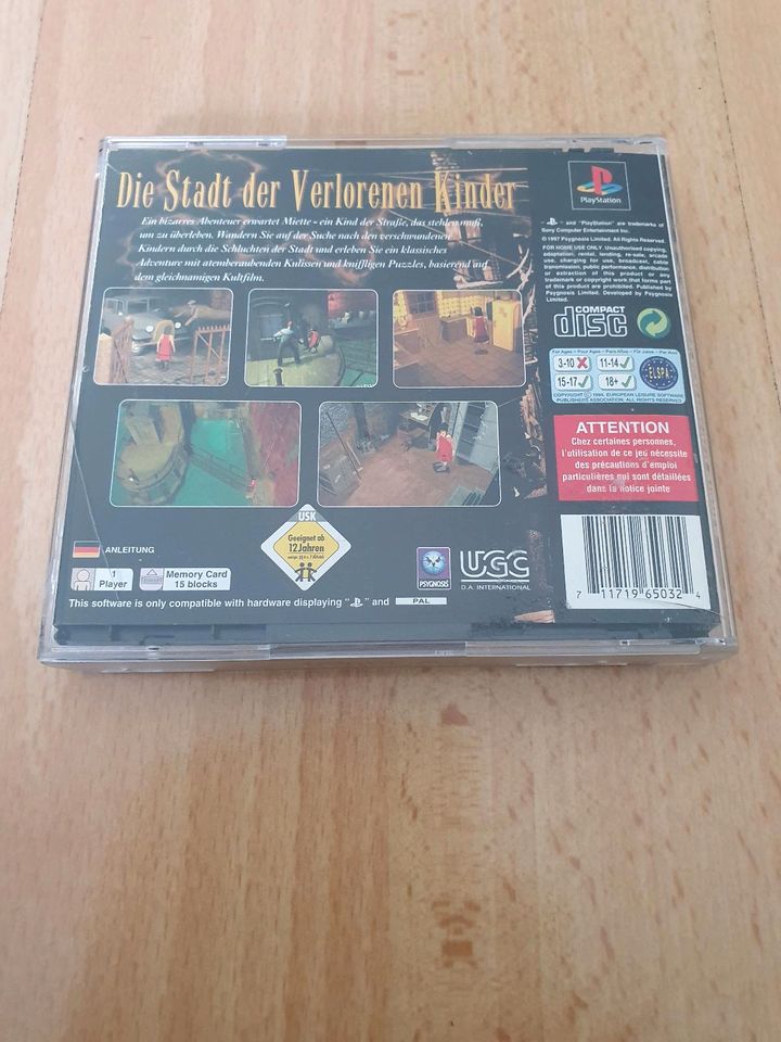 Die Stadt der verlorenen Kinder Playstation 1 in Gera