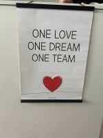 Lars Amend Poster One Love One Dream One Team inkl. Magnetleisten Rheinland-Pfalz - Gerolstein Vorschau