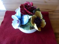 Staffordshire Porzellanschale mit Blumen - Handarbeit Wuppertal - Elberfeld Vorschau