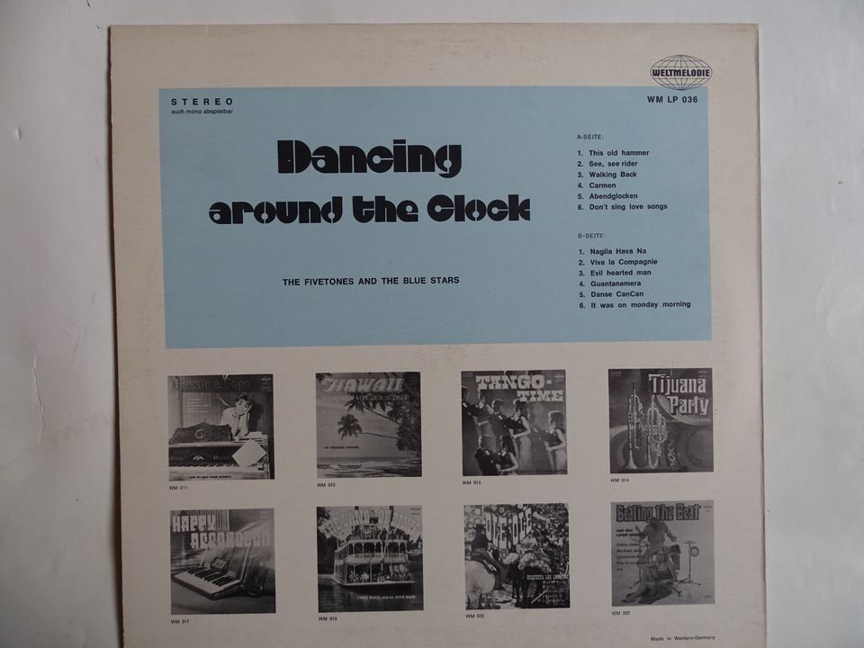 orig.Vinyl LP Schallplatte Dancing around the clock#812# in Wershofen