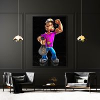 Wandbild Leinwand mit Rahmen, Popeye The Sailor Man , Luxus Deko Stuttgart - Stuttgart-Ost Vorschau