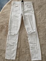 ✨ H&M Jeanshose | Ripped Jeans | weiß | Gr. 26 Köln - Porz Vorschau