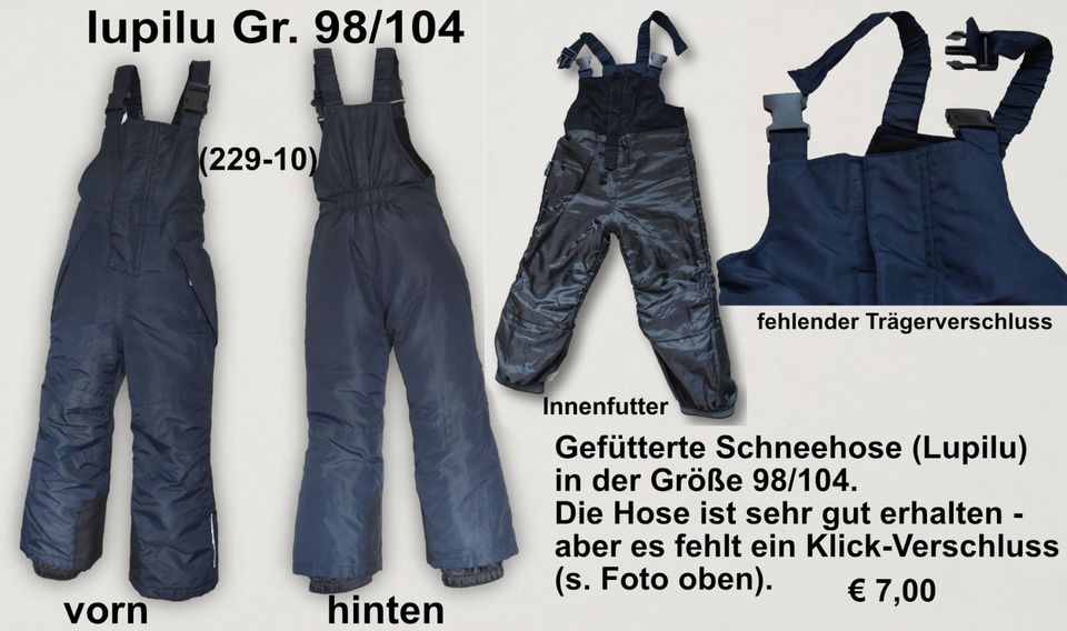 Diverse Matschhosen/Regenhosen Mädchen Gr. 86 92 98 104 110 (229) in Westoverledingen