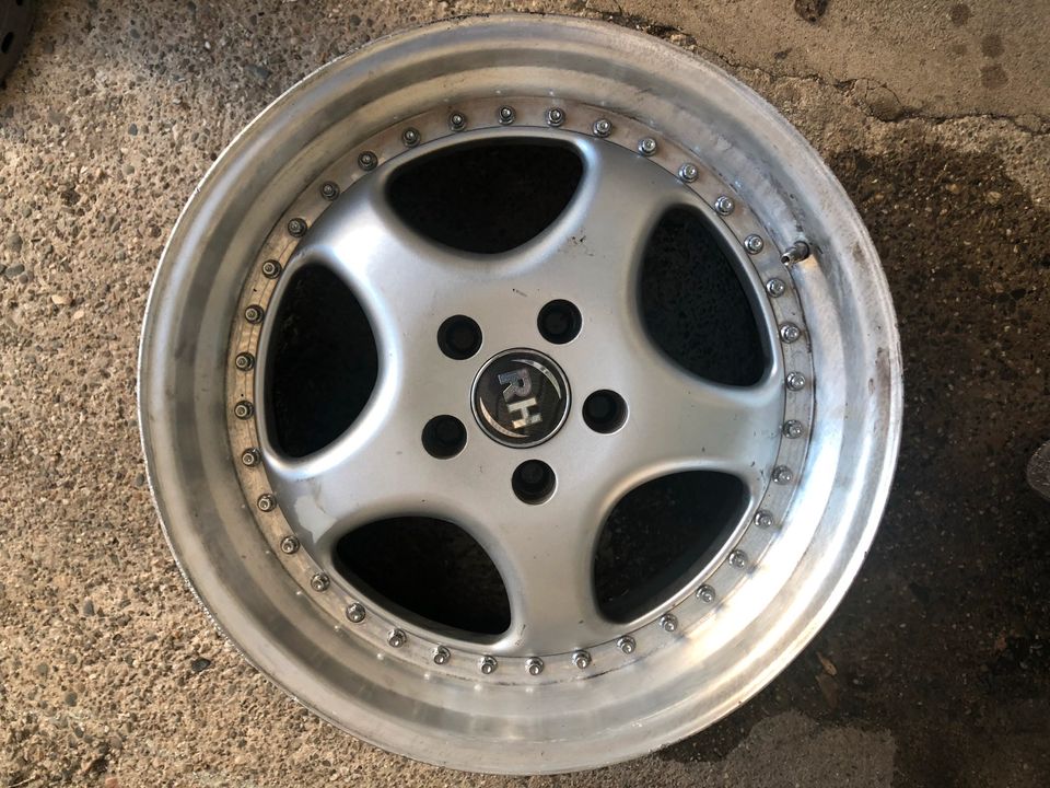 Rh zw1 9x17 & 9.5x17 Tiefbett Felgen 5x112 Selten BMW Audi Vw in Menden