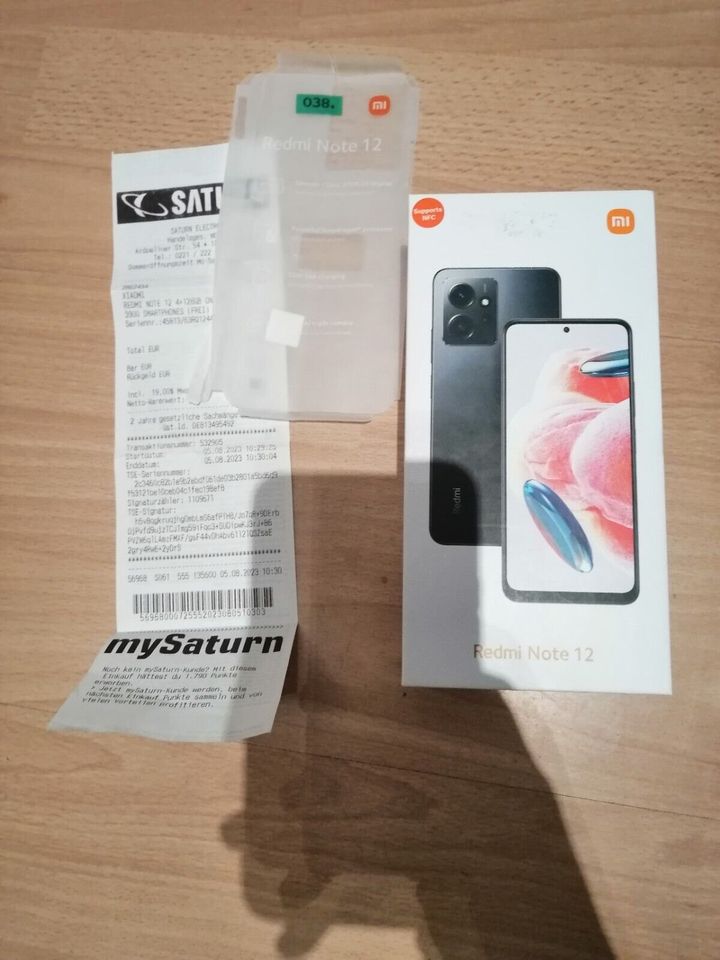 Xiaomi Redmi Note 12 128GB wie Neu Ohne Simlock Rechnung 05.08.23 in München