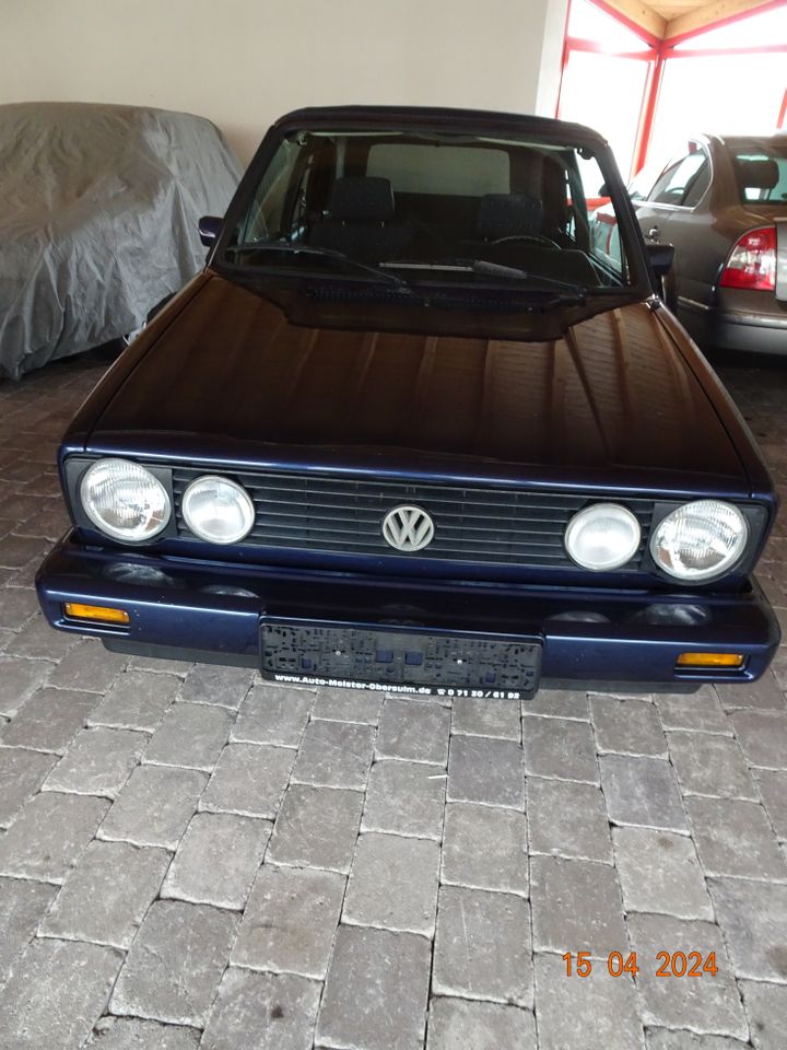 VW Golf1 Cabrio, in Großbottwar