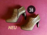 Ankle Boots Booties Stiefeletten braun Gr. 38 NEU Niedersachsen - Weyhausen Vorschau