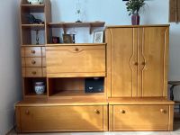 Holz Schrank Regalsystem mit Wein/TV-Fach Nordrhein-Westfalen - Ratingen Vorschau