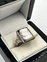 Vintage Herren/ Damen Ring mit Kamee Perlmutt Silber 925 Berlin - Spandau Vorschau