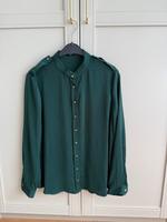 Bluse satin grün (von Mango) Hessen - Mühltal  Vorschau