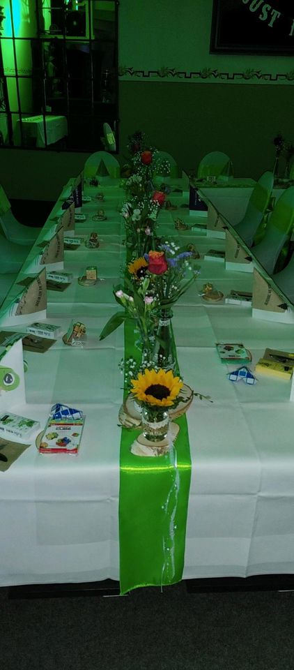 Tischdeko Hochzeit in Friesenheim