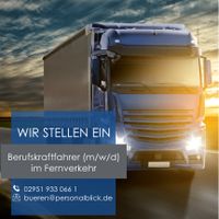 Berufskraftfahrer (m/w/d) Fernverkehr Nordrhein-Westfalen - Rüthen Vorschau