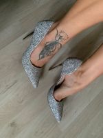 Silber Braut/Bride Schuhe 39 Damen Heels Silver Hamburg-Mitte - Hamburg Borgfelde Vorschau