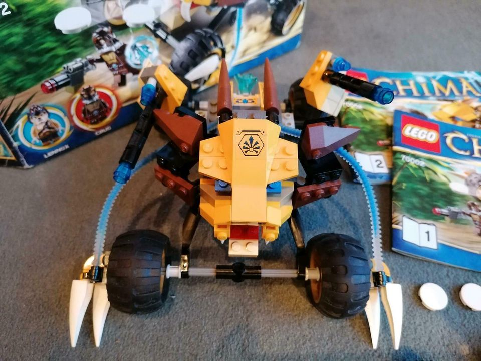 Lego Chima 70002 Lennox Löwen Buggy OVP Anleitung in Wartenberg