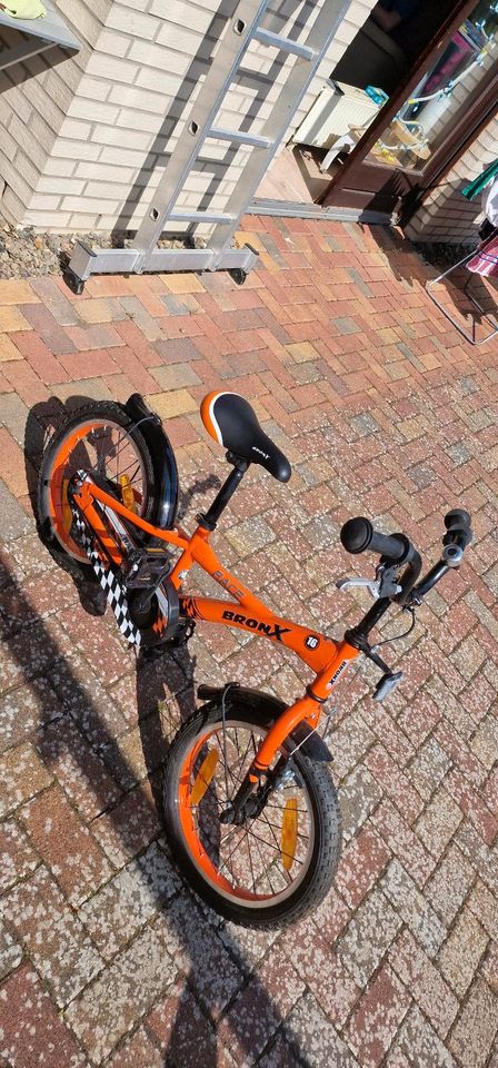 Kinder Fahrrad 16 Zoll Bronx wurde nie gefahren in Lutter am Barenberge