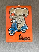 Vespa Blech Postkarte Bayern - Augsburg Vorschau