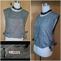 MANGO Damen Top Bluse Shirt ärmellos  Gr.M/38  83% Viskose Brandenburg - Cottbus Vorschau