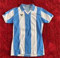 Vintage Erima Trikot Argentinien Look Herren Gr.M blau weiß Baden-Württemberg - Güglingen Vorschau