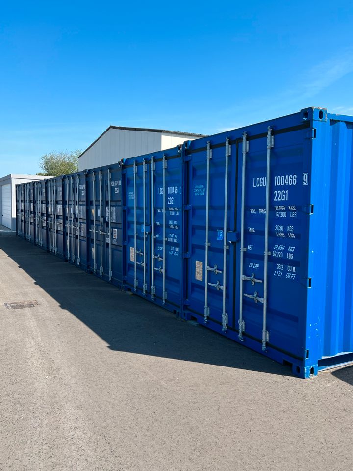 Seecontainer 40 Fuß "High Cube" 76,4 m³ Volumen Lager / Container in Hungen