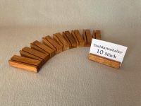10x Tischkartenhalter Kartenhalter aus Holz (Eiche) 12,- € * Bayern - Rosenheim Vorschau