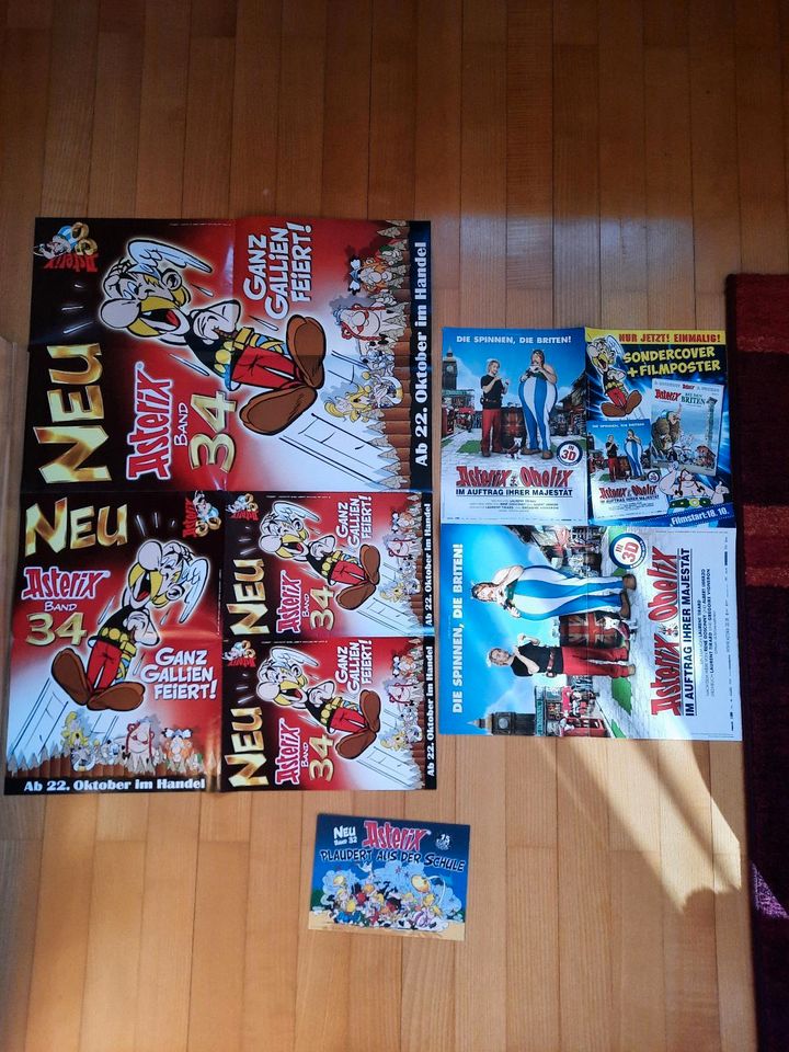 Asterix Plakate Poster,  Stundenplan in Neumarkt i.d.OPf.