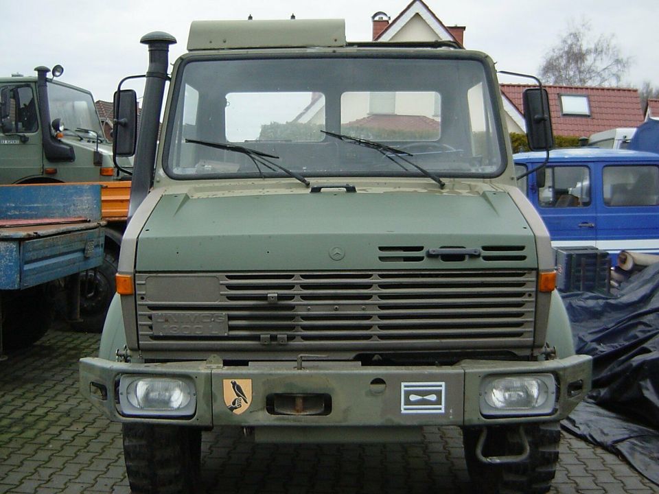 Unimog U 1300 L- ex BW-Zapfwellengetriebe,TÜV neu , H Kennz. in Lienen