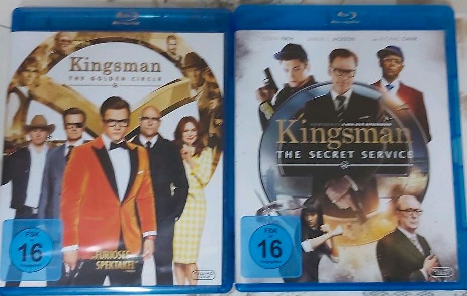 Kingsman - 1 & 2 auf Blu-Ray in Erfurt