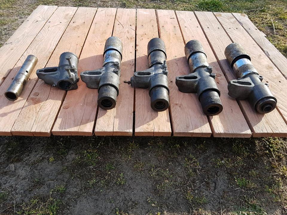 MZ RT 125 Stoßdämpfer Achsfaust Achsaufnahme Federung in Planebruch
